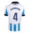 Real Sociedad Martin Zubimendi #4 Thuis tenue 2023-24 Korte Mouwen