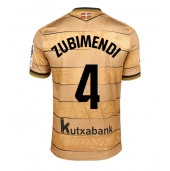 Real Sociedad Martin Zubimendi #4 Uit tenue 2024-25 Korte Mouwen