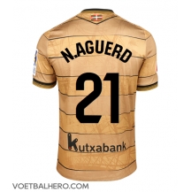 Real Sociedad Nayef Aguerd #21 Uit tenue 2024-25 Korte Mouwen