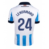 Real Sociedad Robin Le Normand #24 Thuis tenue 2023-24 Korte Mouwen