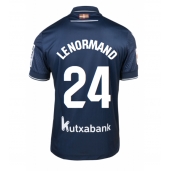 Real Sociedad Robin Le Normand #24 Uit tenue 2023-24 Korte Mouwen