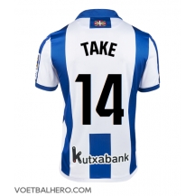 Real Sociedad Takefusa Kubo #14 Thuis tenue 2024-25 Korte Mouwen