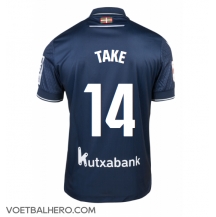 Real Sociedad Takefusa Kubo #14 Uit tenue 2023-24 Korte Mouwen