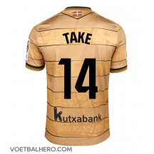 Real Sociedad Takefusa Kubo #14 Uit tenue 2024-25 Korte Mouwen