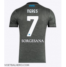 SSC Napoli David Neres #7 Derde tenue 2024-25 Korte Mouwen