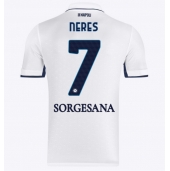 SSC Napoli David Neres #7 Uit tenue 2024-25 Korte Mouwen