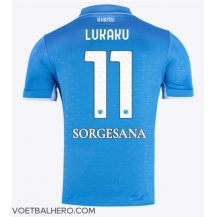 SSC Napoli Romelu Lukaku #11 Thuis tenue 2024-25 Korte Mouwen