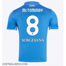 SSC Napoli Scott McTominay #8 Thuis tenue 2024-25 Korte Mouwen