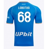 SSC Napoli Stanislav Lobotka #68 Thuis tenue 2023-24 Korte Mouwen