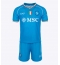 SSC Napoli Thuis tenue Kids 2023-24 Korte Mouwen (+ broek)