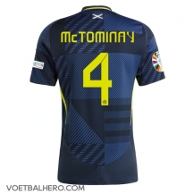 Schotland Scott McTominay #4 Thuis tenue EK 2024 Korte Mouwen