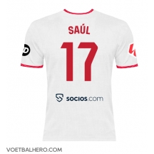 Sevilla Saul Niguez #17 Thuis tenue 2024-25 Korte Mouwen