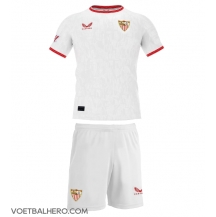 Sevilla Thuis tenue Kids 2024-25 Korte Mouwen (+ broek)