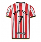 Sheffield United Rhian Brewster #7 Thuis tenue 2024-25 Korte Mouwen