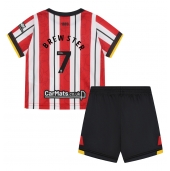 Sheffield United Rhian Brewster #7 Thuis tenue Kids 2024-25 Korte Mouwen (+ broek)