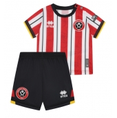 Sheffield United Thuis tenue Kids 2024-25 Korte Mouwen (+ broek)