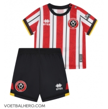 Sheffield United Thuis tenue Kids 2024-25 Korte Mouwen (+ broek)