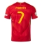 Spanje Alvaro Morata #7 Thuis tenue EK 2024 Korte Mouwen