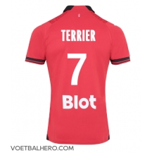 Stade Rennais Martin Terrier #7 Thuis tenue 2023-24 Korte Mouwen