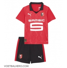 Stade Rennais Thuis tenue Kids 2023-24 Korte Mouwen (+ broek)