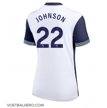 Tottenham Hotspur Brennan Johnson #22 Thuis tenue Dames 2024-25 Korte Mouwen