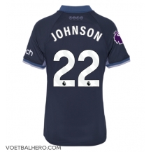 Tottenham Hotspur Brennan Johnson #22 Uit tenue Dames 2023-24 Korte Mouwen