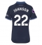 Tottenham Hotspur Brennan Johnson #22 Uit tenue Dames 2023-24 Korte Mouwen