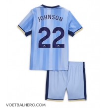 Tottenham Hotspur Brennan Johnson #22 Uit tenue Kids 2024-25 Korte Mouwen (+ broek)