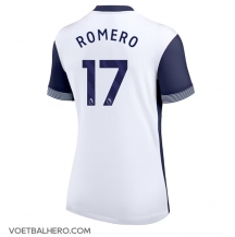 Tottenham Hotspur Cristian Romero #17 Thuis tenue Dames 2024-25 Korte Mouwen