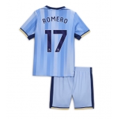 Tottenham Hotspur Cristian Romero #17 Uit tenue Kids 2024-25 Korte Mouwen (+ broek)