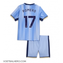 Tottenham Hotspur Cristian Romero #17 Uit tenue Kids 2024-25 Korte Mouwen (+ broek)