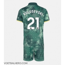 Tottenham Hotspur Dejan Kulusevski #21 Derde tenue Kids 2024-25 Korte Mouwen (+ broek)