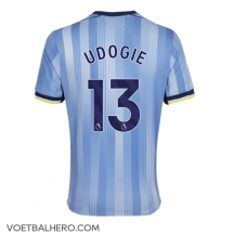 Tottenham Hotspur Destiny Udogie #13 Uit tenue 2024-25 Korte Mouwen