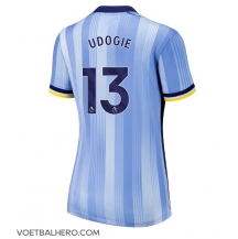 Tottenham Hotspur Destiny Udogie #13 Uit tenue Dames 2024-25 Korte Mouwen