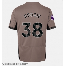 Tottenham Hotspur Destiny Udogie #38 Derde tenue 2023-24 Korte Mouwen