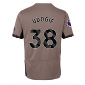 Tottenham Hotspur Destiny Udogie #38 Derde tenue Dames 2023-24 Korte Mouwen