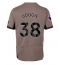 Tottenham Hotspur Destiny Udogie #38 Derde tenue Dames 2023-24 Korte Mouwen