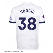 Tottenham Hotspur Destiny Udogie #38 Thuis tenue 2023-24 Korte Mouwen