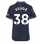 Tottenham Hotspur Destiny Udogie #38 Uit tenue Dames 2023-24 Korte Mouwen