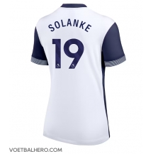 Tottenham Hotspur Dominic Solanke #19 Thuis tenue Dames 2024-25 Korte Mouwen