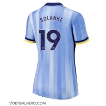 Tottenham Hotspur Dominic Solanke #19 Uit tenue Dames 2024-25 Korte Mouwen