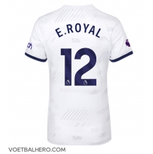 Tottenham Hotspur Emerson Royal #12 Thuis tenue Dames 2023-24 Korte Mouwen