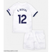 Tottenham Hotspur Emerson Royal #12 Thuis tenue Kids 2023-24 Korte Mouwen (+ broek)