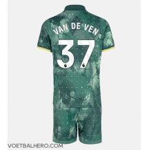 Tottenham Hotspur Micky van de Ven #37 Derde tenue Kids 2024-25 Korte Mouwen (+ broek)