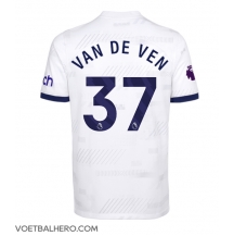 Tottenham Hotspur Micky van de Ven #37 Thuis tenue 2023-24 Korte Mouwen