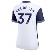 Tottenham Hotspur Micky van de Ven #37 Thuis tenue Dames 2024-25 Korte Mouwen