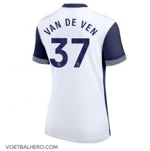 Tottenham Hotspur Micky van de Ven #37 Thuis tenue Dames 2024-25 Korte Mouwen