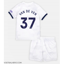 Tottenham Hotspur Micky van de Ven #37 Thuis tenue Kids 2023-24 Korte Mouwen (+ broek)