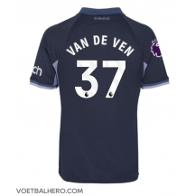 Tottenham Hotspur Micky van de Ven #37 Uit tenue 2023-24 Korte Mouwen