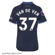 Tottenham Hotspur Micky van de Ven #37 Uit tenue Dames 2023-24 Korte Mouwen